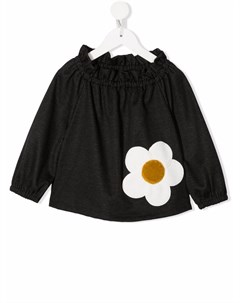 Блузка с цветочной аппликацией Piccola ludo