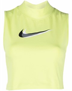 Укороченный топ с логотипом Swoosh Nike