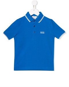 Рубашка поло с принтом логотипа Boss kidswear