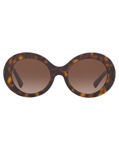 Солнцезащитные очки в массивной круглой оправе Valentino eyewear