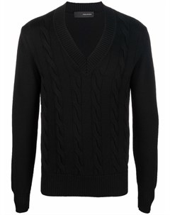Пуловер фактурной вязки Tagliatore