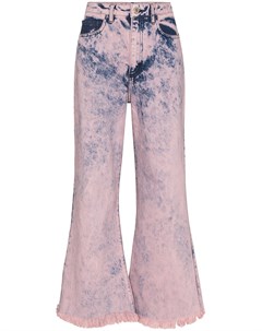 Укороченные расклешенные джинсы Marques'almeida