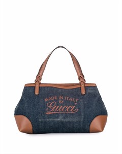 Джинсовая сумка тоут Craft с логотипом Gucci pre-owned