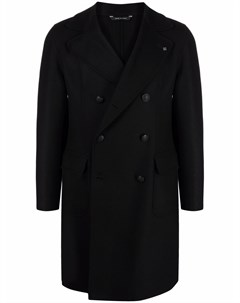 Шерстяное двубортное пальто Tagliatore