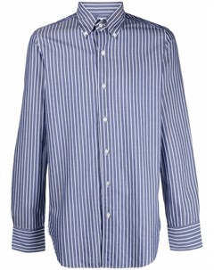 Полосатая рубашка на пуговицах Finamore 1925 napoli