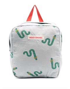 Рюкзак на молнии с нашивкой логотипом Bobo choses
