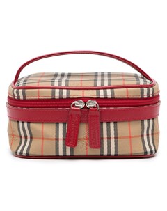 Косметичка в клетку Vintage Check Burberry pre-owned