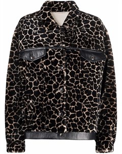 Куртка Jenny с леопардовым принтом Simonetta ravizza