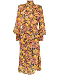 Платье миди Arles с цветочным принтом Rebecca vallance