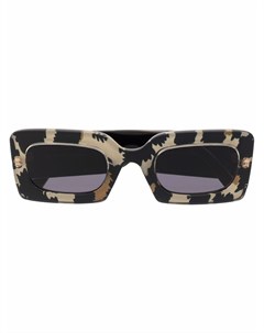 Солнцезащитные очки с леопардовым принтом Marc jacobs eyewear