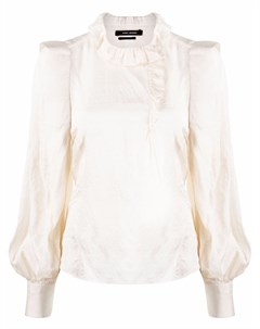 Шелковая блузка Chadra с длинными рукавами Isabel marant