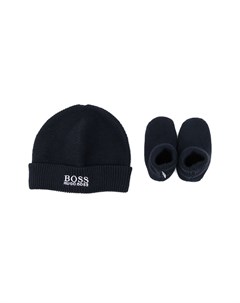 Комплект из шапки бини и пинеток Boss kidswear