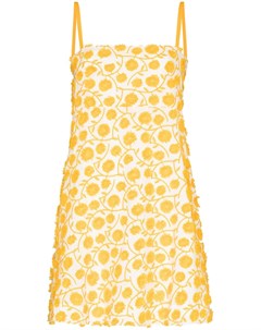 Платье мини Clementine с цветочной аппликацией Three graces