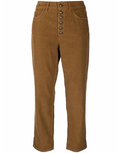 Укороченные вельветовые брюки Dondup