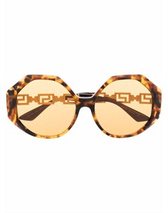 Солнцезащитные очки в круглой оправе Versace eyewear