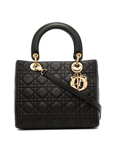 Сумка Cannage Lady Dior pre owned Christian dior