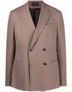 Однобортный пиджак с заостренными лацканами Z zegna