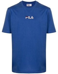 Футболка с вышитым логотипом Fila