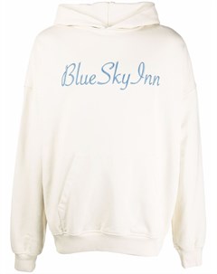 Худи с вышитым логотипом Blue sky inn
