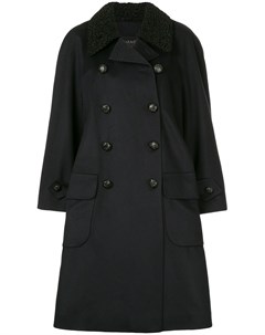 Двубортное пальто с пуговицами Chanel pre-owned