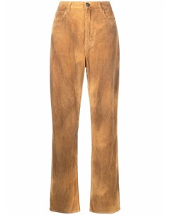 Вельветовые брюки с завышенной талией Etro