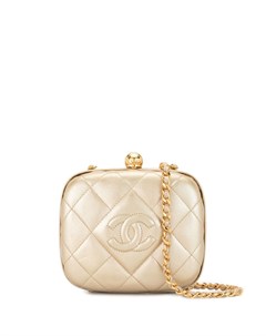 Стеганая сумка через плечо с логотипом СС 1995 го года Chanel pre-owned