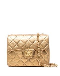 Стеганая сумка на плечо 1995 го года с логотипом CC Chanel pre-owned