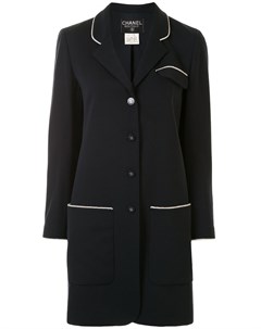 Пальто 1996 го года со складками Chanel pre-owned