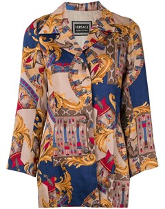 Куртка с принтом Baroque Versace pre-owned