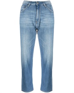 Укороченные джинсы с завышенной талией Haikure