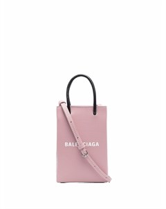 Мини сумка Shopping с логотипом Balenciaga