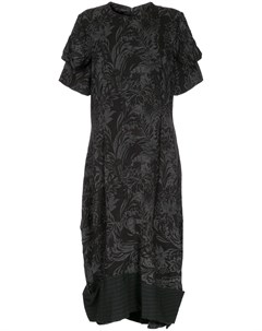 Платье с жаккардовым цветочным узором Comme des garçons pre-owned