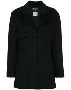 Однобортное пальто Chanel pre-owned