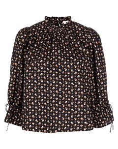 Блузка с рукавами три четверти и цветочным принтом Bytimo