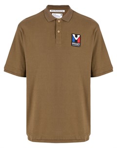 Рубашка поло с нашивкой логотипом White mountaineering
