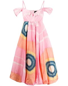 Платье с контрастным принтом Simone rocha