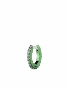 Серьга кольцо EERA из белого золота с бриллиантами Eéra