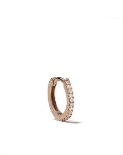 Серьга кольцо Margot из розового золота с бриллиантами White bird