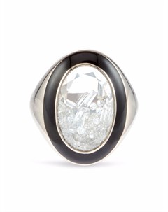 Перстень Palladium Shaker с бриллиантами Moritz glik