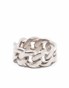 Массивное серебряное кольцо Chain Maison margiela