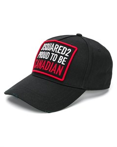 Бейсбольная кепка Canadian с вышивкой Dsquared2