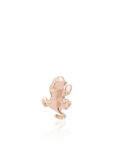 Серьга гвоздик Monkey из розового золота Bibi van der velden