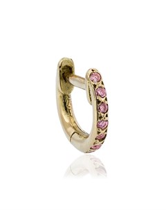 Серьга кольцо из розового золота с сапфирами Ileana makri