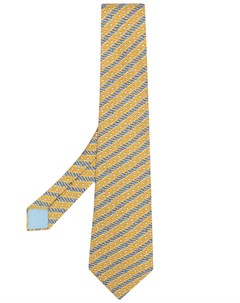 Жаккардовый галстук 2000 х годов Hermes