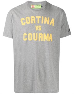 Футболка с принтом Cortina VS Courma Mc2 saint barth