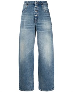 Зауженные джинсы с завышенной талией Mm6 maison margiela