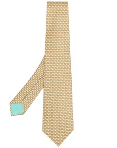 Жаккардовый галстук 2000 х годов Hermes