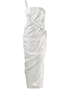 Присборенное жаккардовое платье 1960 х годов A.n.g.e.l.o. vintage cult