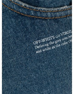 Расклешенные джинсы с логотипом Off-white