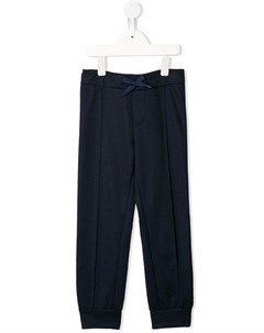 Спортивные брюки с контрастными полосками и логотипом FF Fendi kids